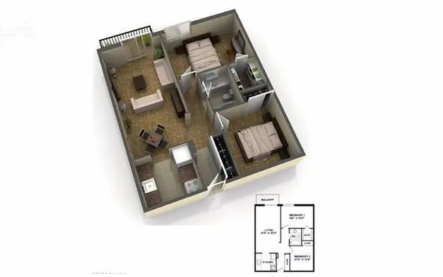 Oaks Apartments 1