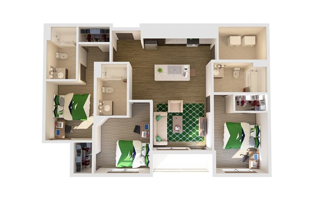 Union on Plum apartment 1